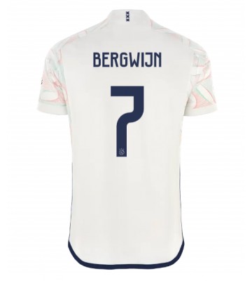 Ajax Steven Bergwijn #7 Replica Away Stadium Shirt 2023-24 Short Sleeve